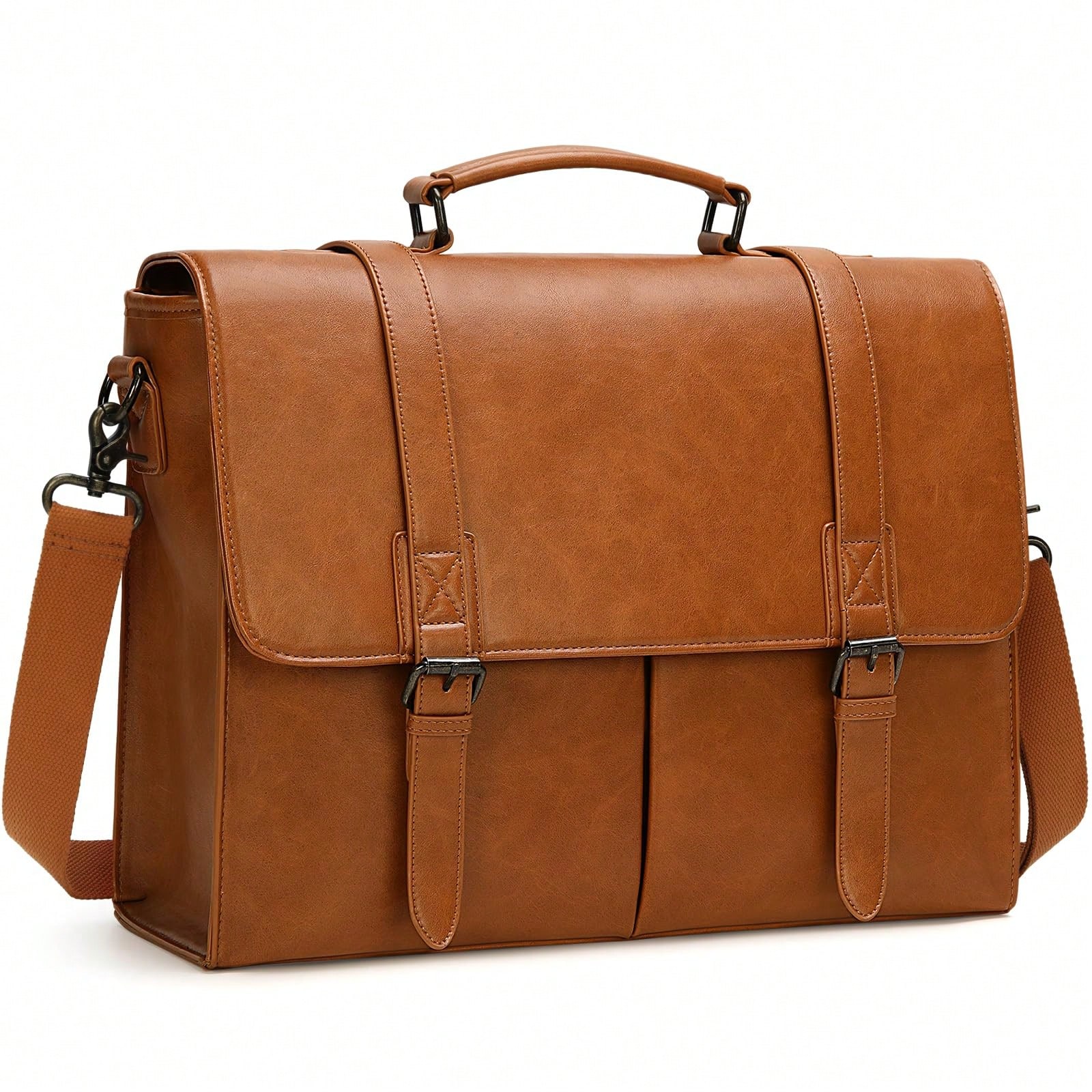 Leatherworking Classic - Messenger Bag For Men 15.6 Inch