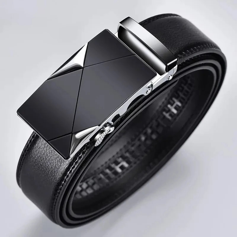 Fashion Business Men'S Belt Ge - Leather Work Jeans บทวิจารณ์และราคา