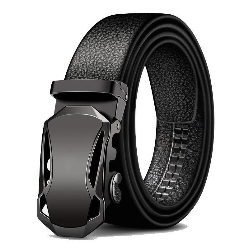 Belts for Men Automatic Male W - Leather Work Jeans บทวิจารณ์และราคา