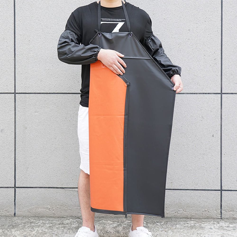 Soft PU Leather Kitchen Apron  - Leatherwork Apron บทวิจารณ์และราคา
