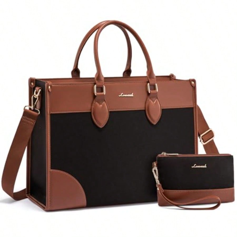Laptop Bag For Women 15.6 Lnch - Leatherworking Classic บทวิจารณ์และราคา