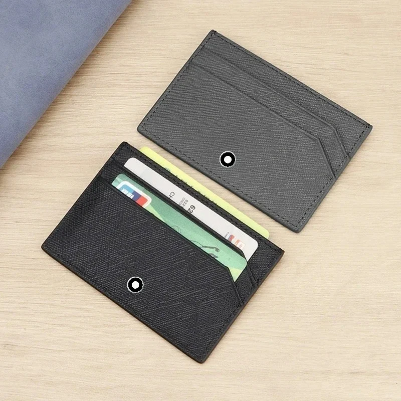 Busine Sle Card Holder Wallet  - Leatherwork Wallet บทวิจารณ์และราคา