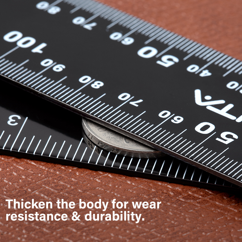 WUTA Leather Cutting Ruler Wid - Leatherwork Ruler บทวิจารณ์และราคา