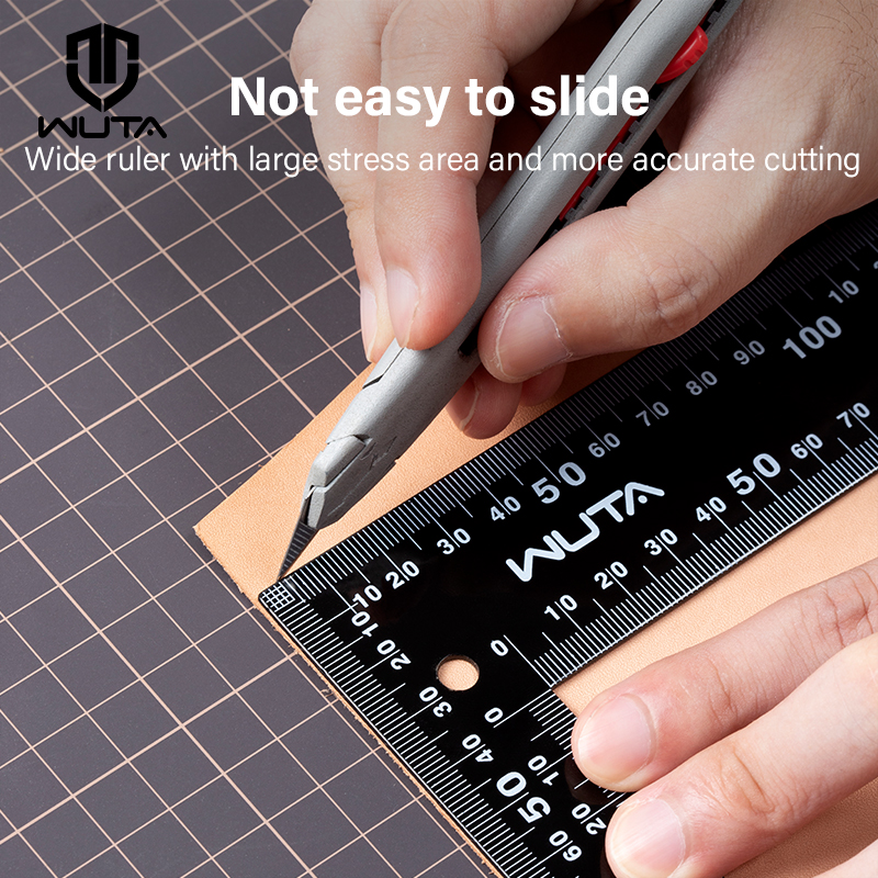 WUTA Leather Cutting Ruler Wid - Leatherwork Ruler บทวิจารณ์และราคา