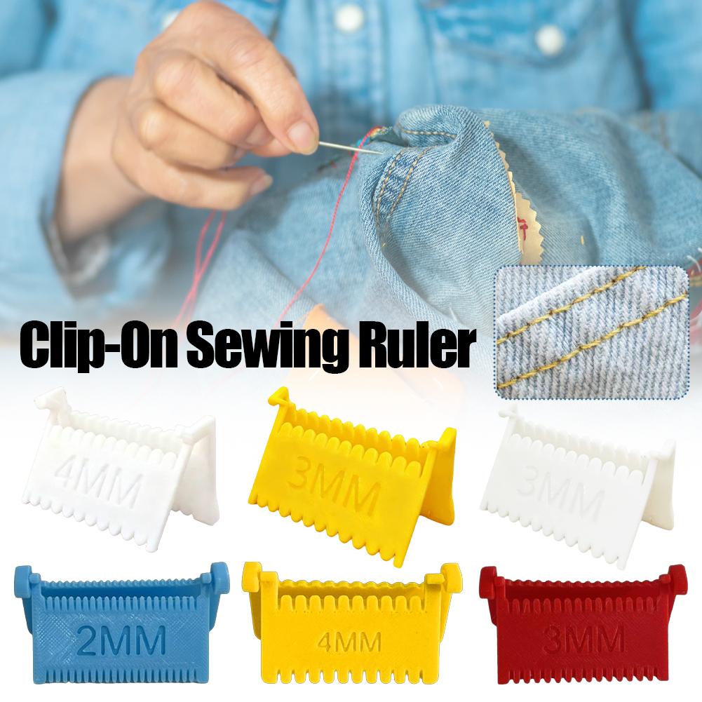 Clip-On Sewing Ruler 2/3/4MM S - Leatherwork Ruler บทวิจารณ์และราคา
