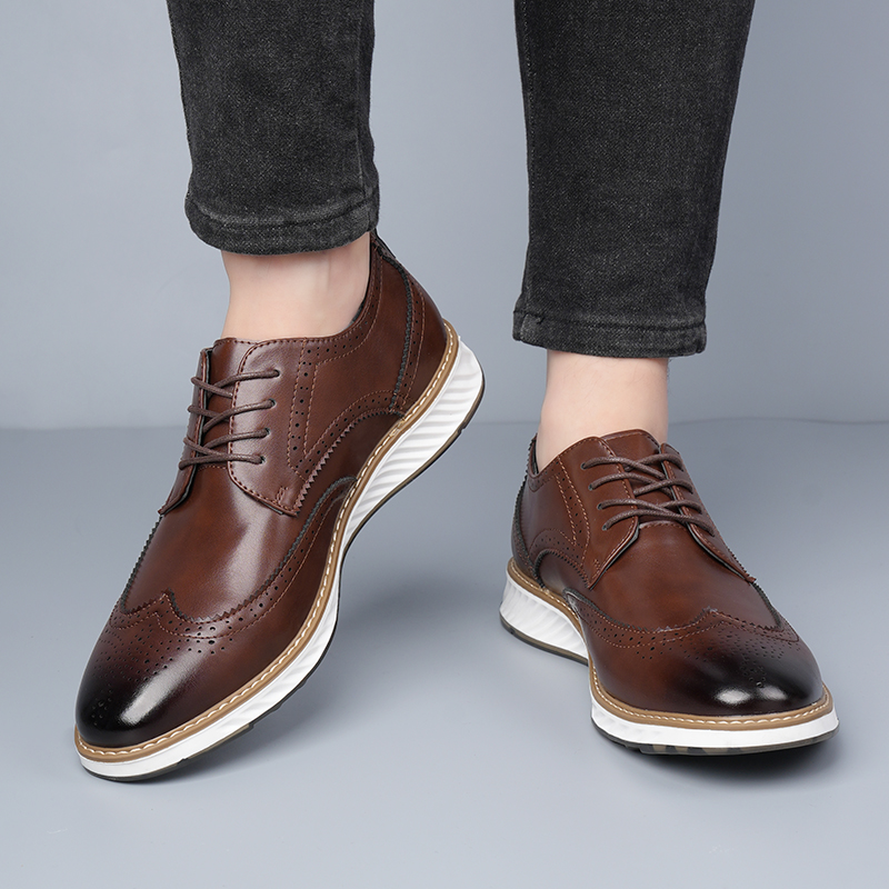 Men's casual business shoes Cl - Leatherworking Classic บทวิจารณ์และราคา