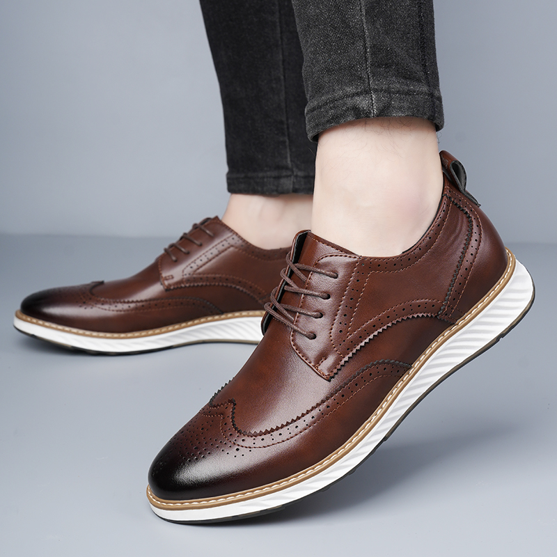 Men's casual business shoes Cl - Leatherworking Classic บทวิจารณ์และราคา