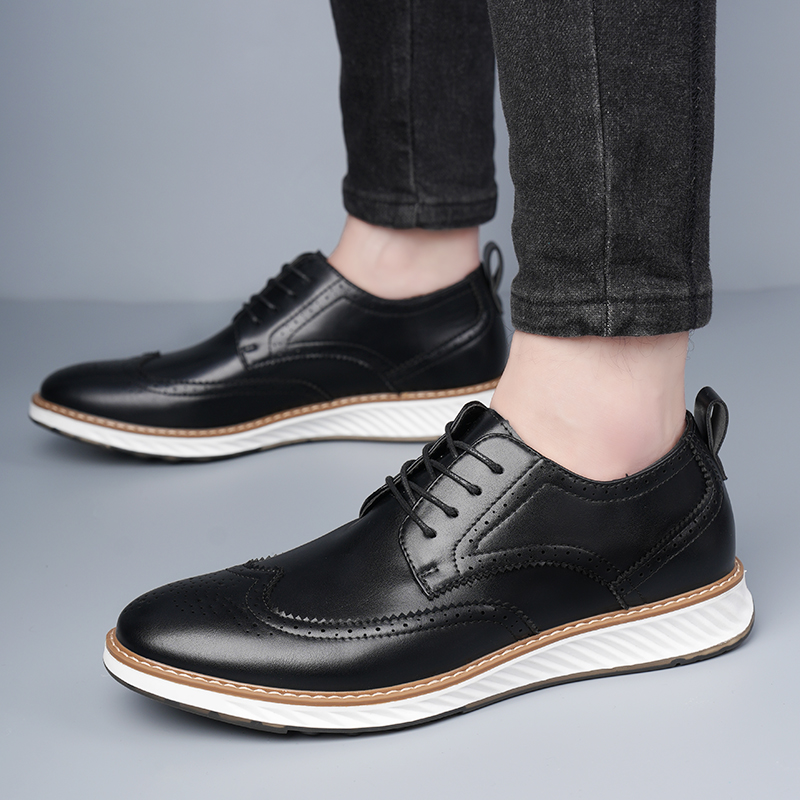 Men's casual business shoes Cl - Leatherworking Classic บทวิจารณ์และราคา