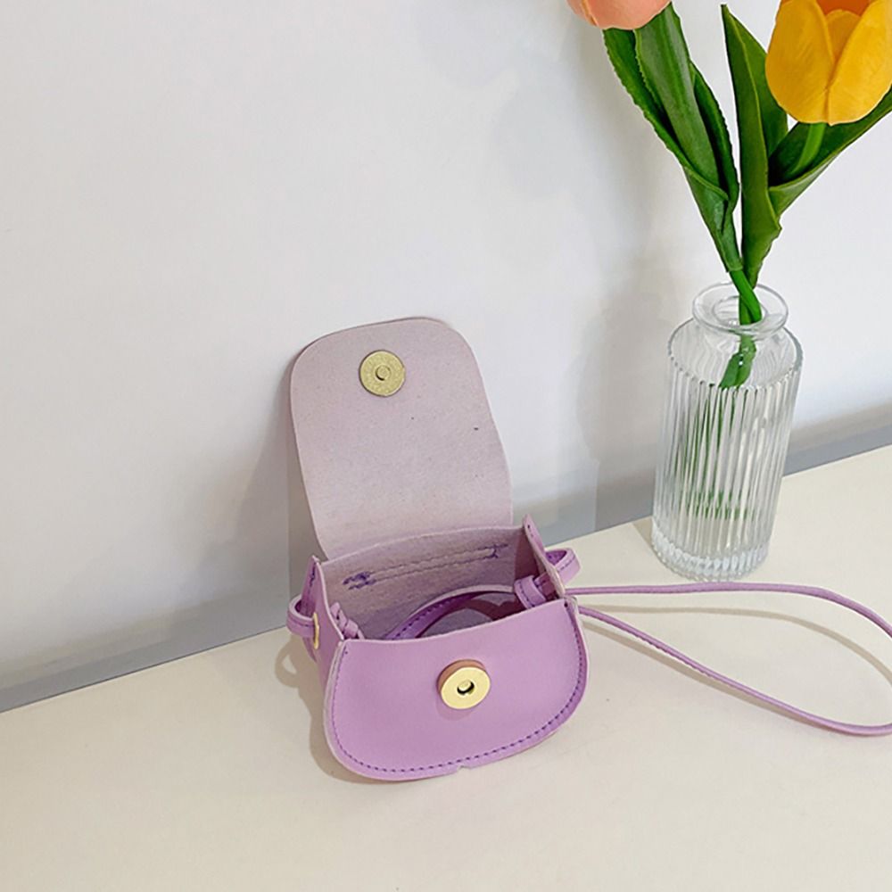 Child Girls Cross Body Bag PU  - Leatherwork Wallet บทวิจารณ์และราคา