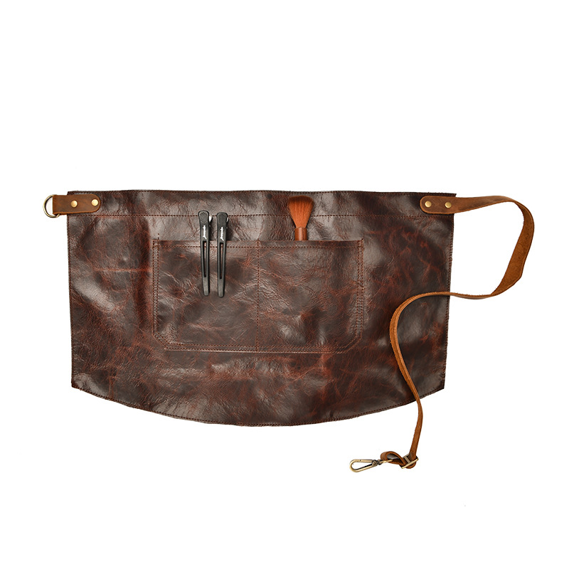 Men's Fashion Work Apron With  - Leatherwork Apron บทวิจารณ์และราคา