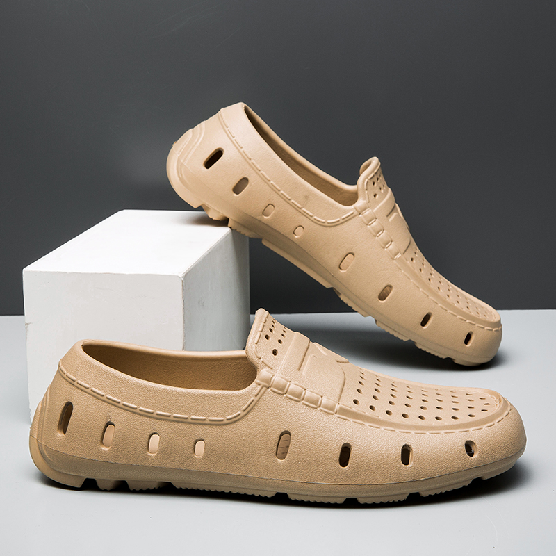 YUYIN Men's Eva Slippers Non-s - Leather Work Flats บทวิจารณ์และราคา