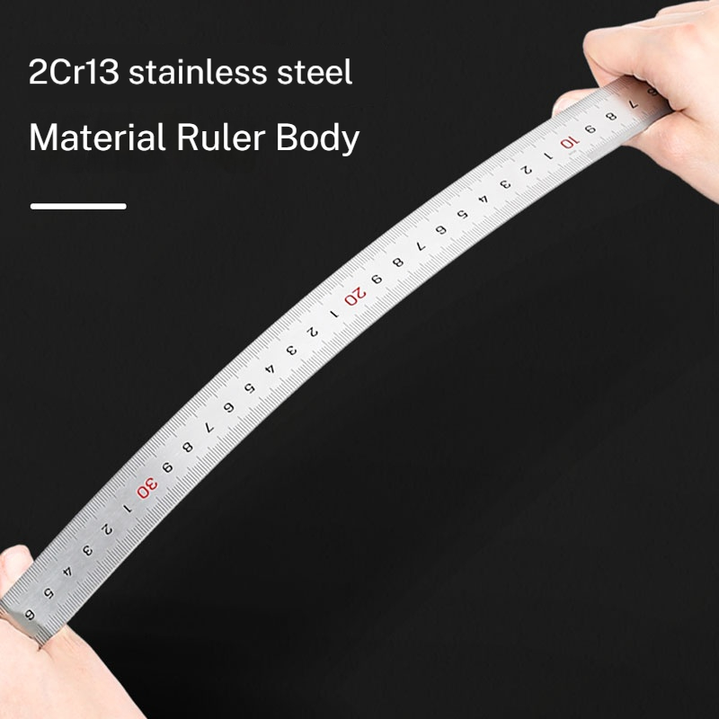 Deli Stainless Steel Ruler for - Leatherwork Ruler บทวิจารณ์และราคา