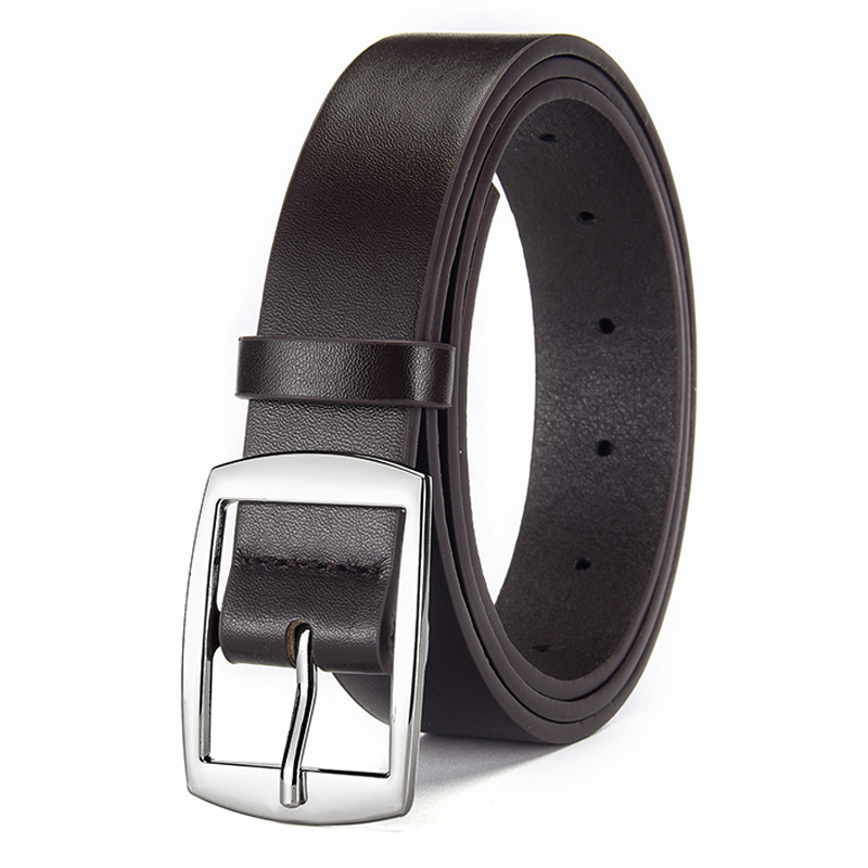New Luxury Belt for Men PU Lea - Leather Work Jeans บทวิจารณ์และราคา