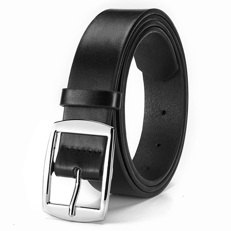 New Luxury Belt for Men PU Lea - Leather Work Jeans บทวิจารณ์และราคา