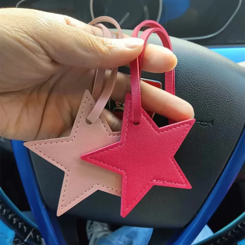 Star PU Leather Tassels Keycha - Leatherwork Ruler บทวิจารณ์และราคา