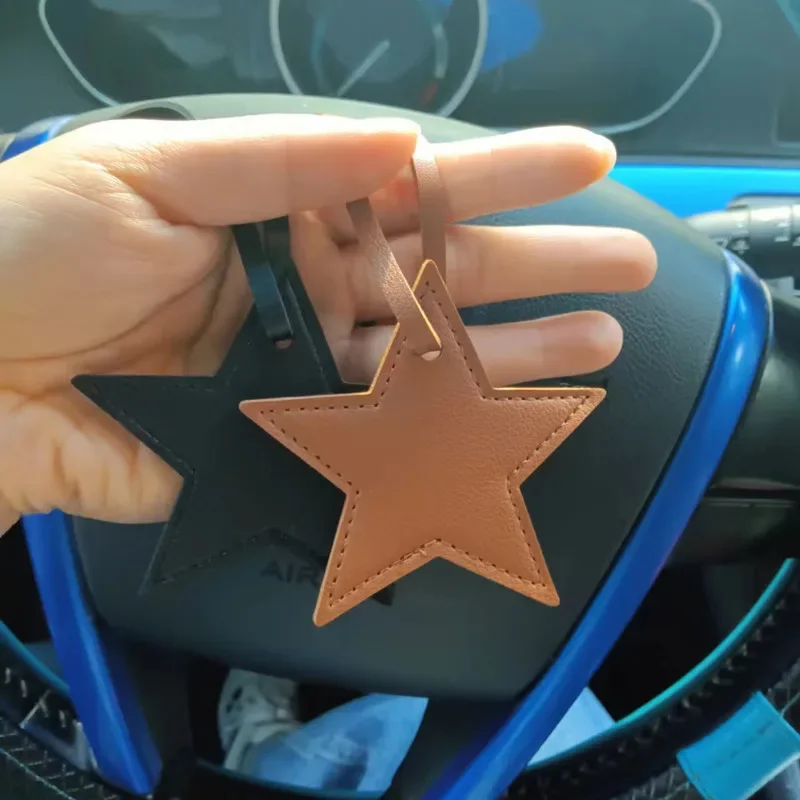 Star PU Leather Tassels Keycha - Leatherwork Ruler บทวิจารณ์และราคา