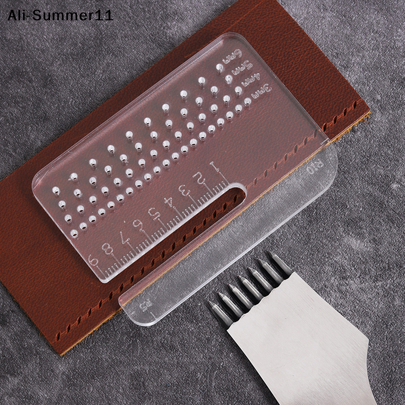 【1a1】【S63】4mm Thickened Transp - Leatherwork Ruler บทวิจารณ์และราคา