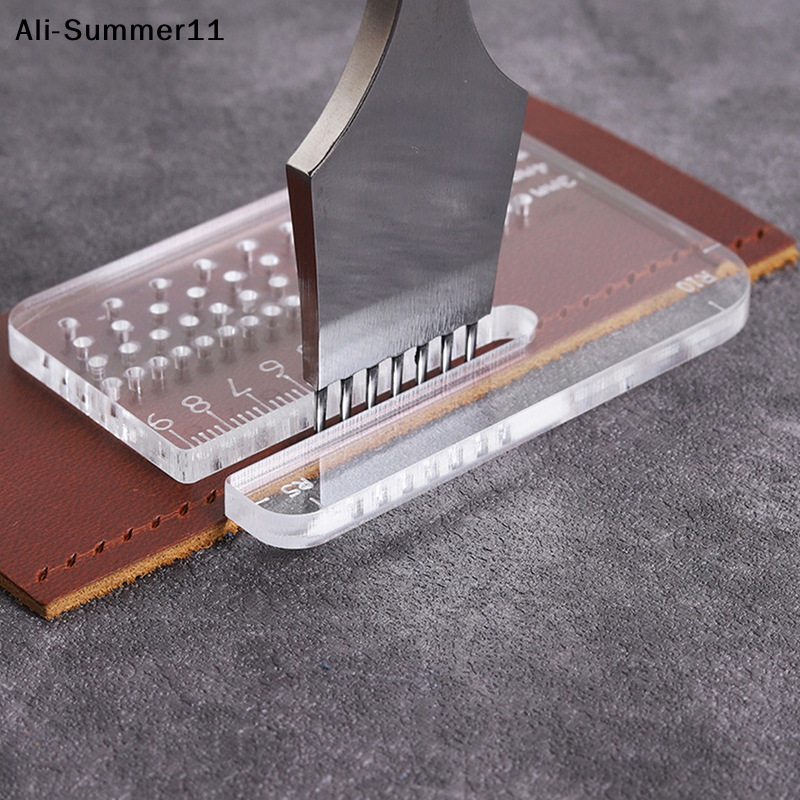 【1a1】【S63】4mm Thickened Transp - Leatherwork Ruler บทวิจารณ์และราคา