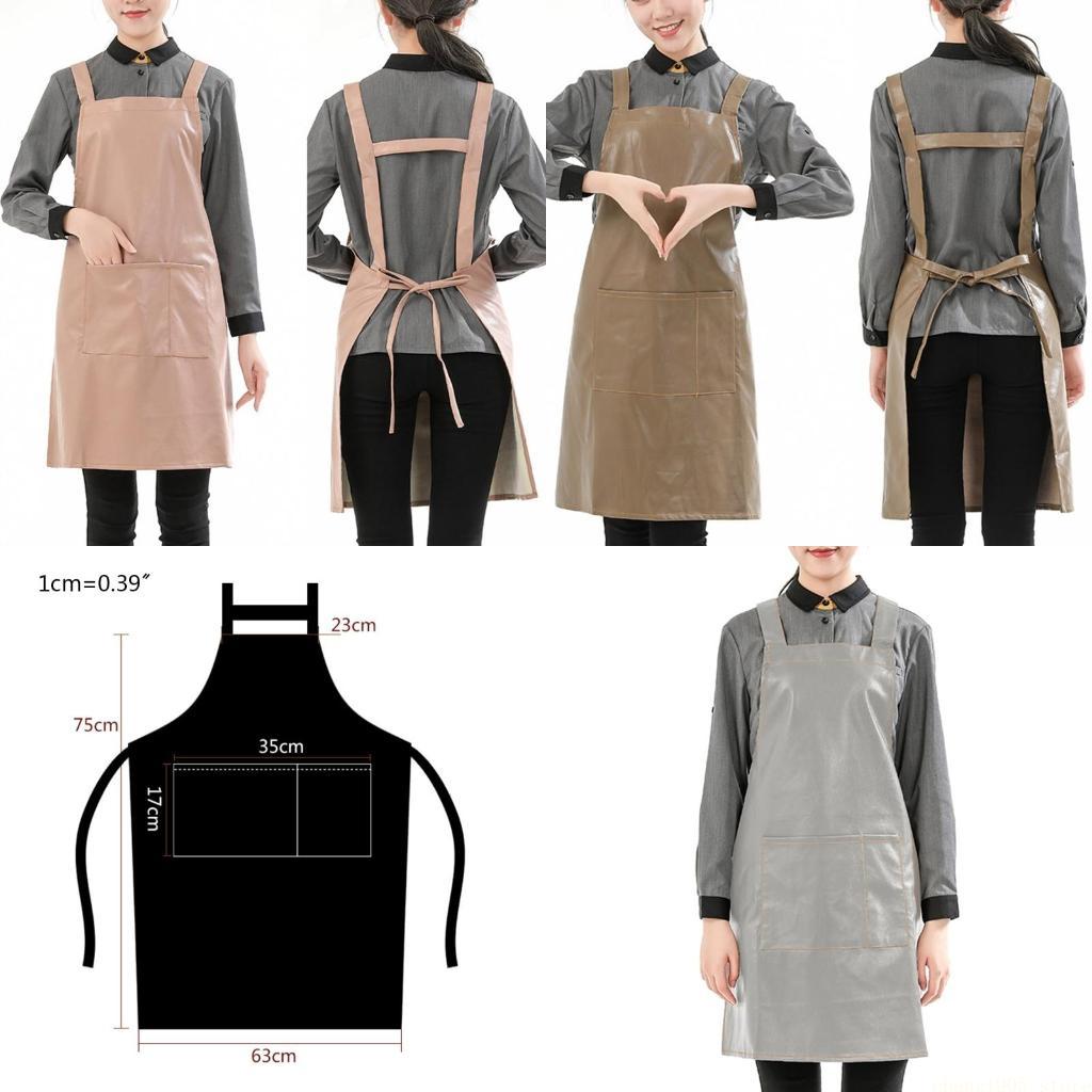 QX2E Artificial Leather Waterp - Leatherwork Apron บทวิจารณ์และราคา