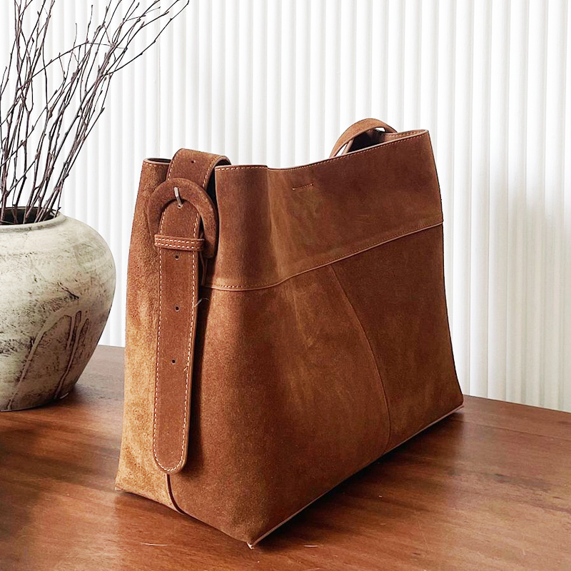 Korean Genuine Leather Tote Ba - Leatherwork Wallet บทวิจารณ์และราคา