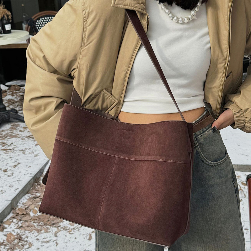 Korean Genuine Leather Tote Ba - Leatherwork Wallet บทวิจารณ์และราคา