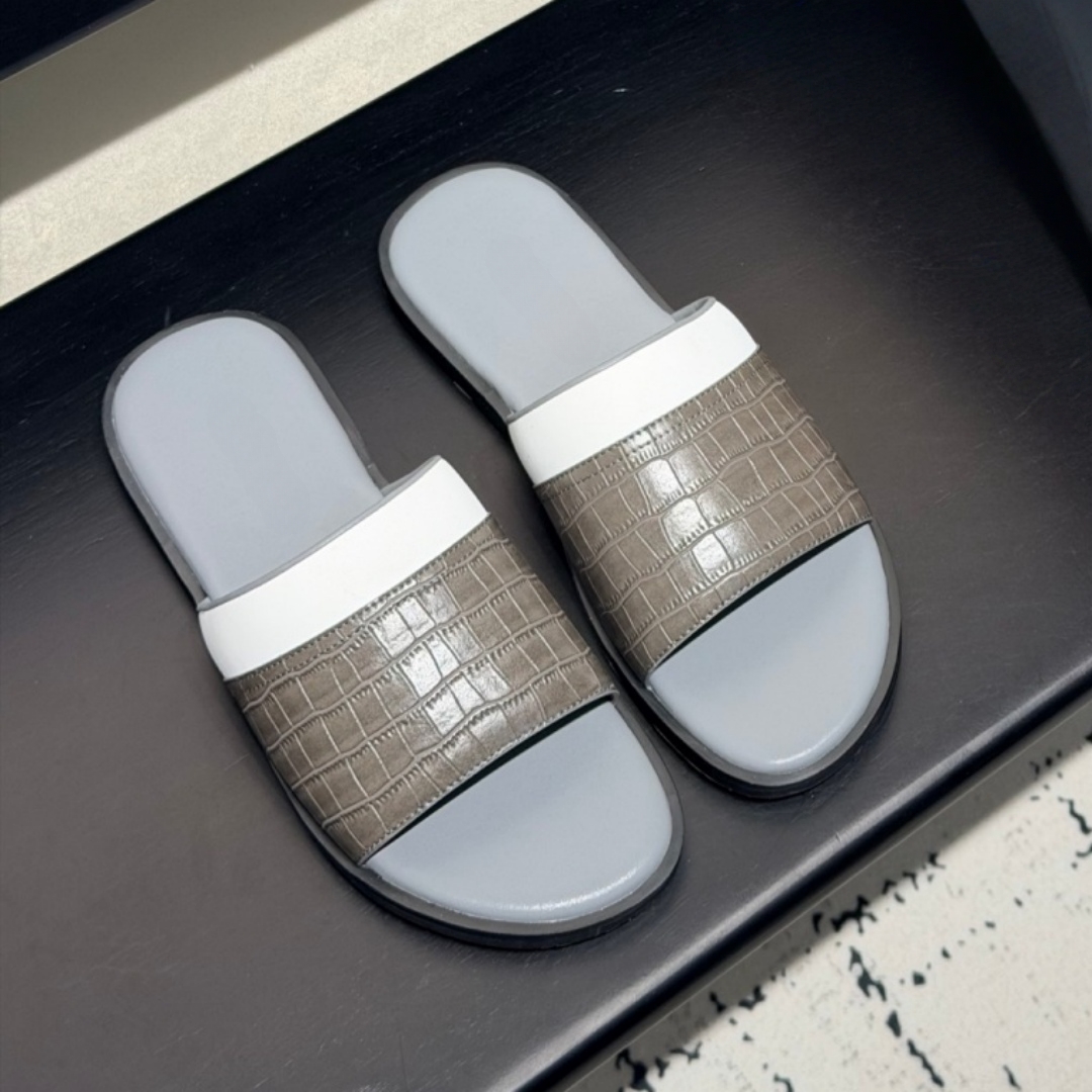 Handmade Cowhide Sandals Luxur - Leather Work Flats บทวิจารณ์และราคา