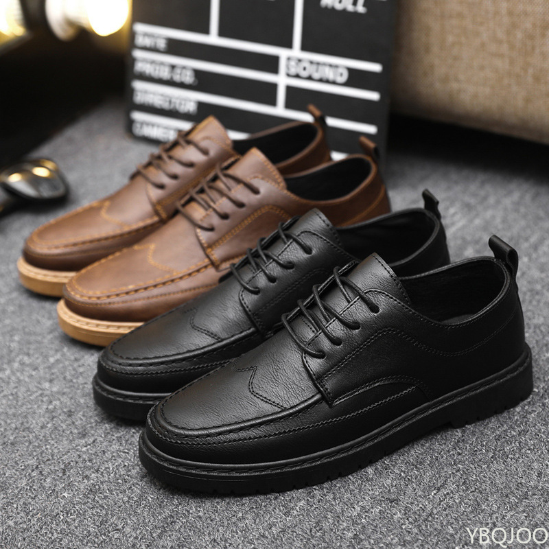 Men's Casual Leather Shoes Tre - Leatherworking Classic บทวิจารณ์และราคา