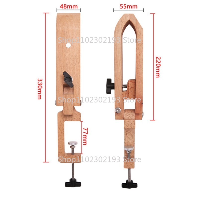 Foldable Wooden Clamp Adjustab - Leatherwork Ruler บทวิจารณ์และราคา