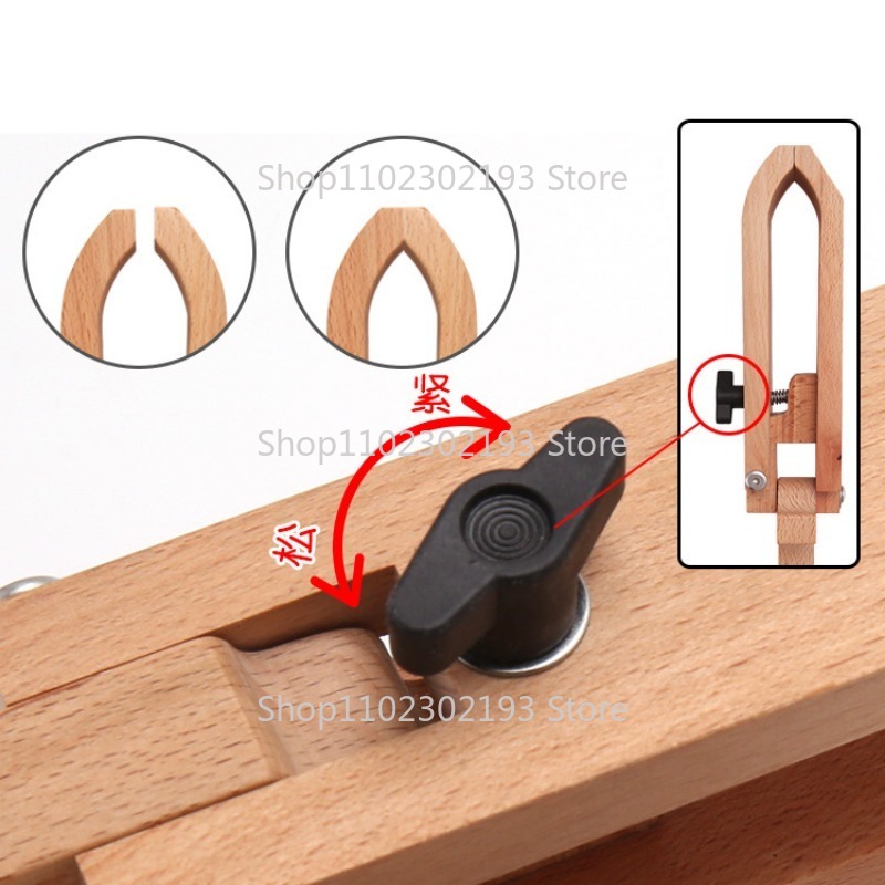 Foldable Wooden Clamp Adjustab - Leatherwork Ruler บทวิจารณ์และราคา
