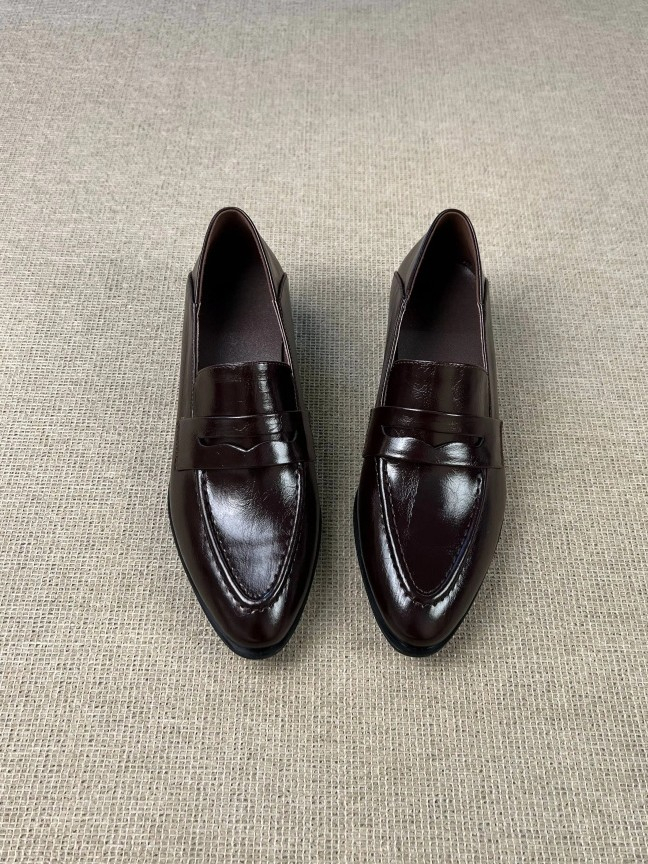 French-style Chunky Heel Point - Leatherwork In French บทวิจารณ์และราคา