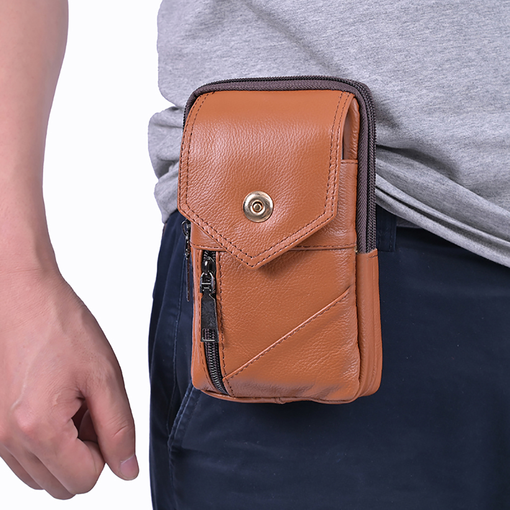 Men Simple Shoulder Bag Waterp - Leatherwork Wallet บทวิจารณ์และราคา