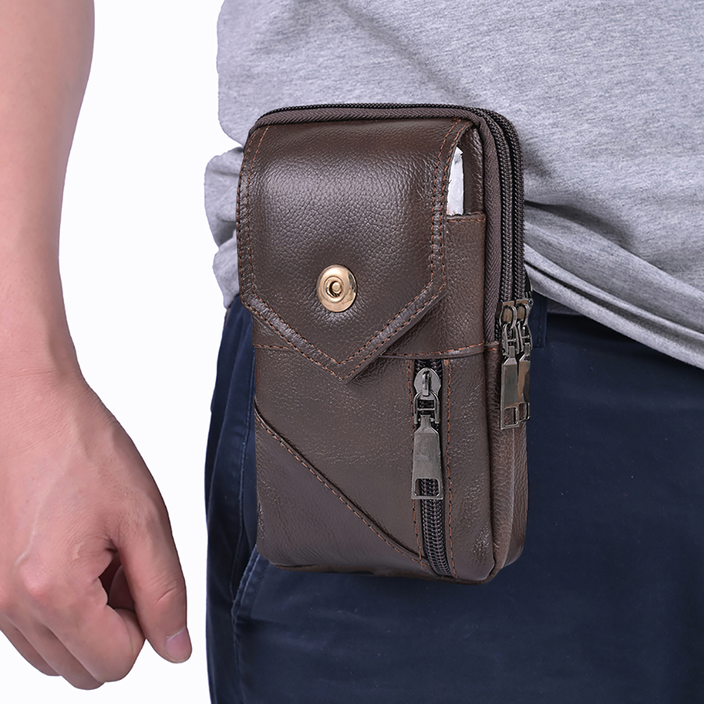 Men Simple Shoulder Bag Waterp - Leatherwork Wallet บทวิจารณ์และราคา