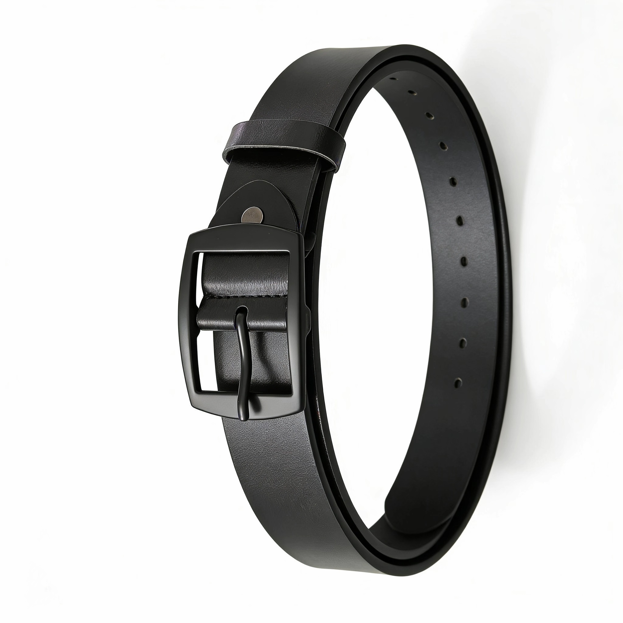 New Luxury Belt for Men PU Lea - Leather Work Jeans บทวิจารณ์และราคา