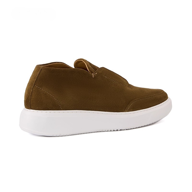Men Skate Shoes Genuine Leathe - Leather Work Boots บทวิจารณ์และราคา