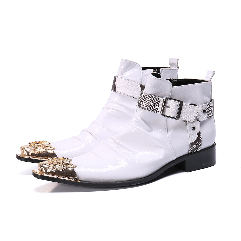 2025 Men Boots Luxury Leather  - Leather Work Boots บทวิจารณ์และราคา