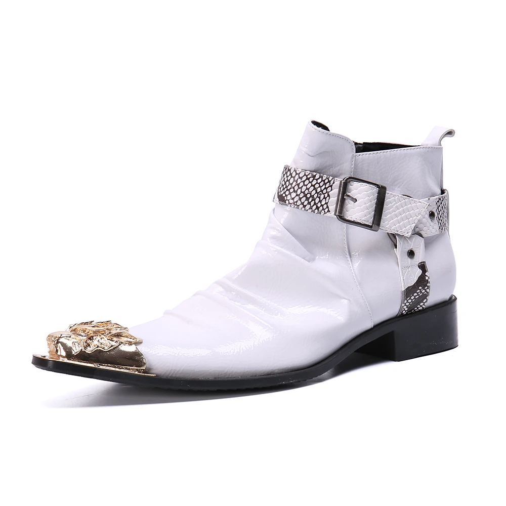2025 Men Boots Luxury Leather  - Leather Work Boots บทวิจารณ์และราคา