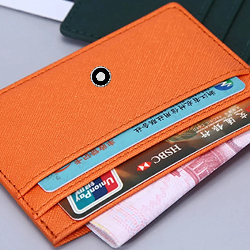 Minimalist Women Men Leather S - Leatherwork Wallet บทวิจารณ์และราคา