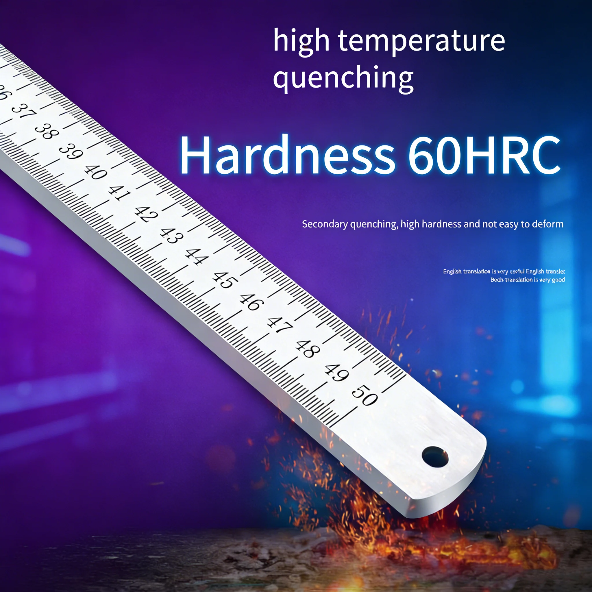 5mm Thick Stainless Steel Rule - Leatherwork Ruler บทวิจารณ์และราคา