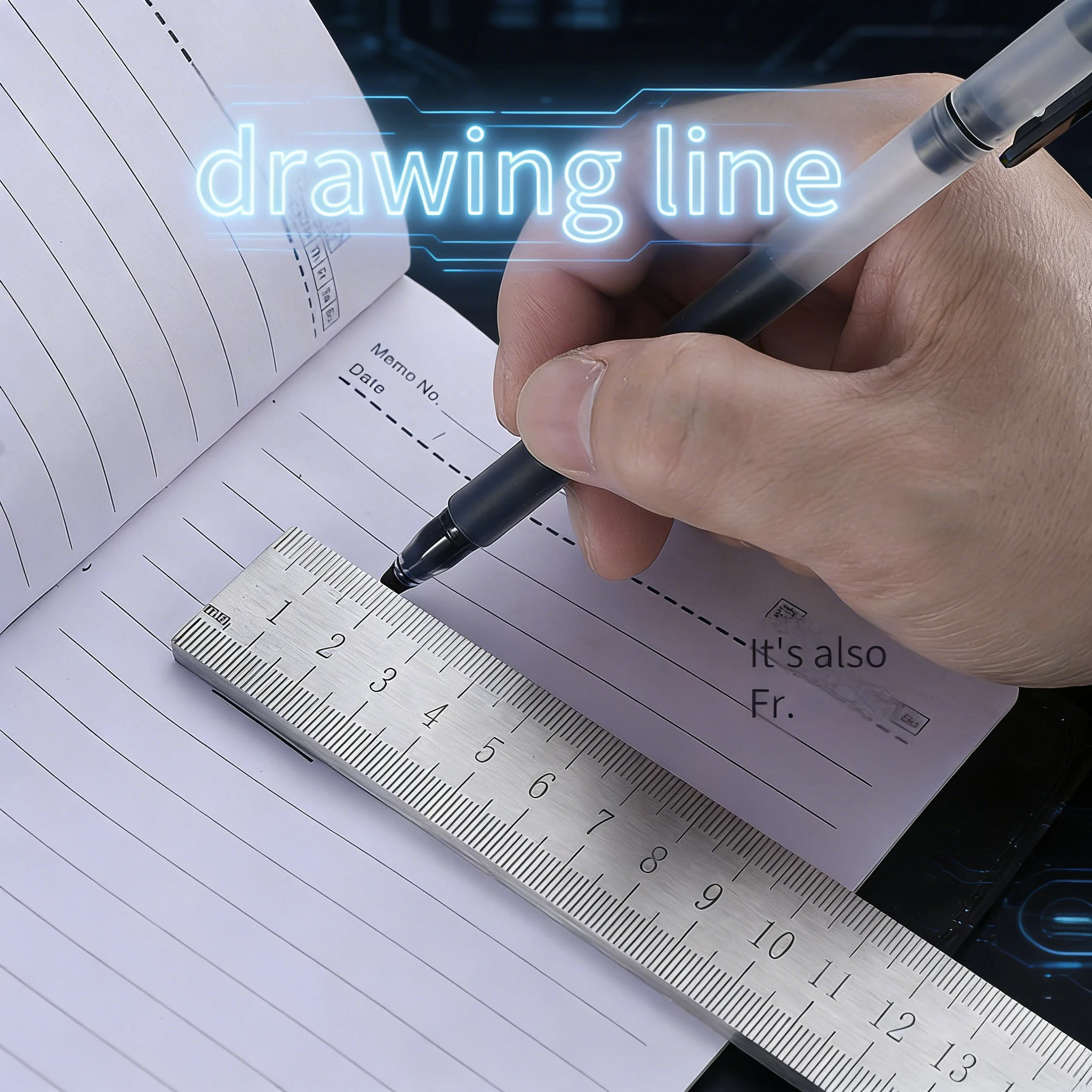 5mm Thick Stainless Steel Rule - Leatherwork Ruler บทวิจารณ์และราคา