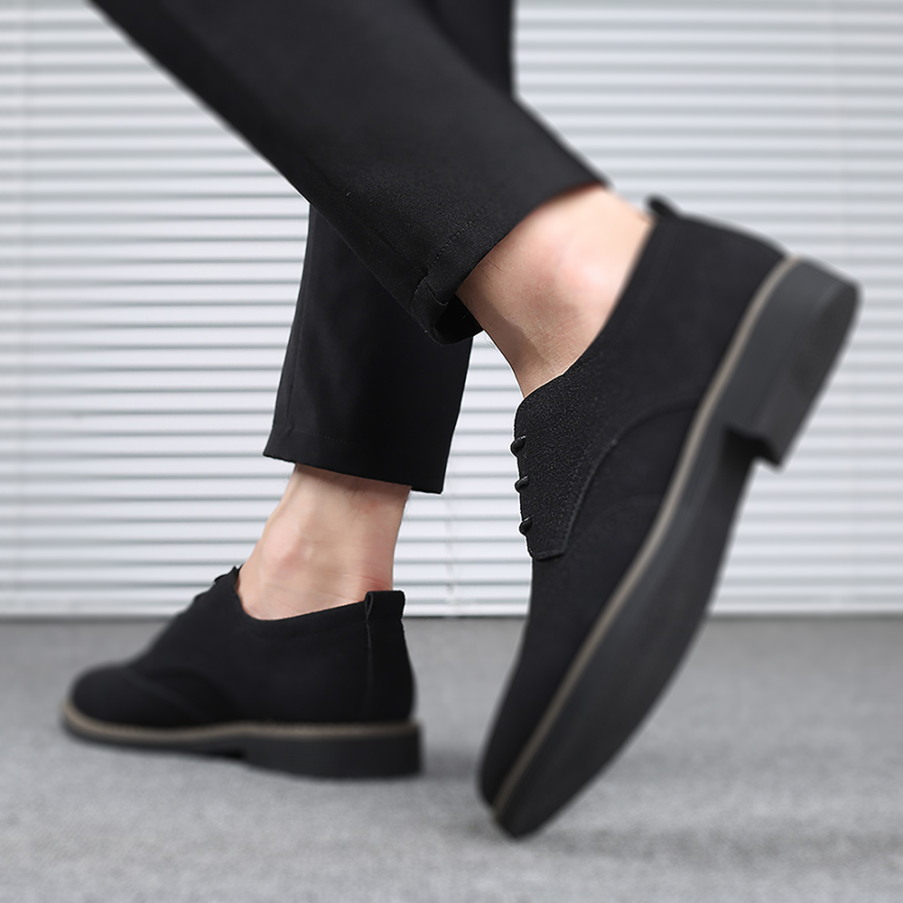 Men's Casual Business Lace-Up  - Leatherworking Classic บทวิจารณ์และราคา
