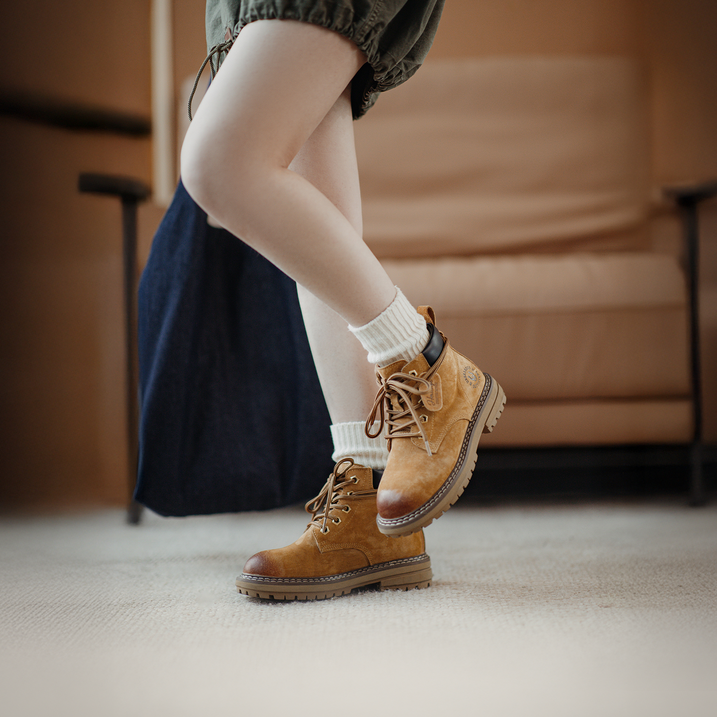 Maden Women's Classic Yellow A - Leatherworking Classic บทวิจารณ์และราคา