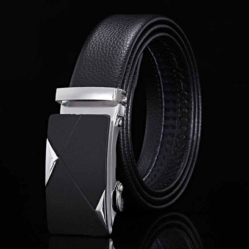 Fashionable Business Men's Bel - Leather Work Jeans บทวิจารณ์และราคา