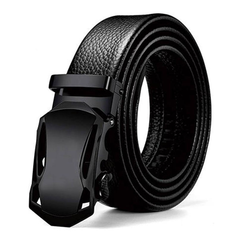 Fashionable Business Men's Bel - Leather Work Jeans บทวิจารณ์และราคา