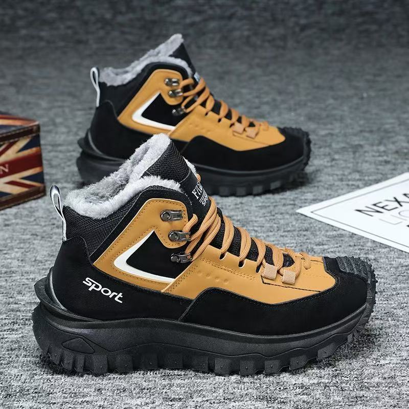 Size 48 Men Sneakers Fashion L - Leather Work Boots บทวิจารณ์และราคา