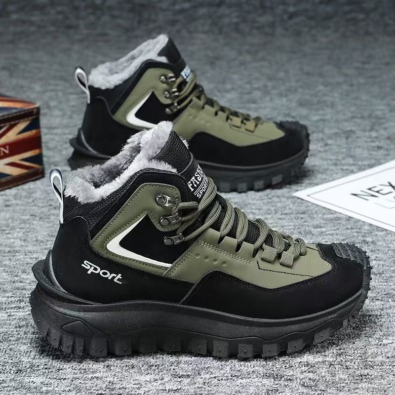 Size 48 Men Sneakers Fashion L - Leather Work Boots บทวิจารณ์และราคา
