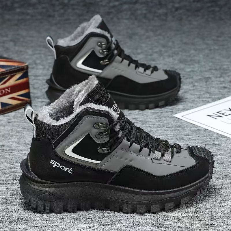 Size 48 Men Sneakers Fashion L - Leather Work Boots บทวิจารณ์และราคา