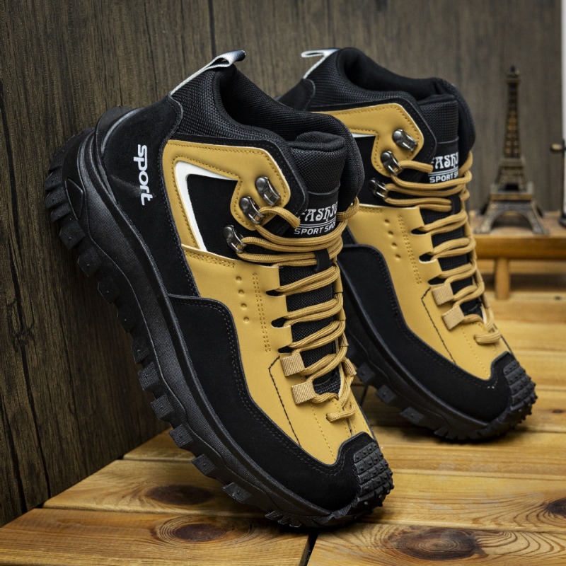 Size 48 Men Sneakers Fashion L - Leather Work Boots บทวิจารณ์และราคา