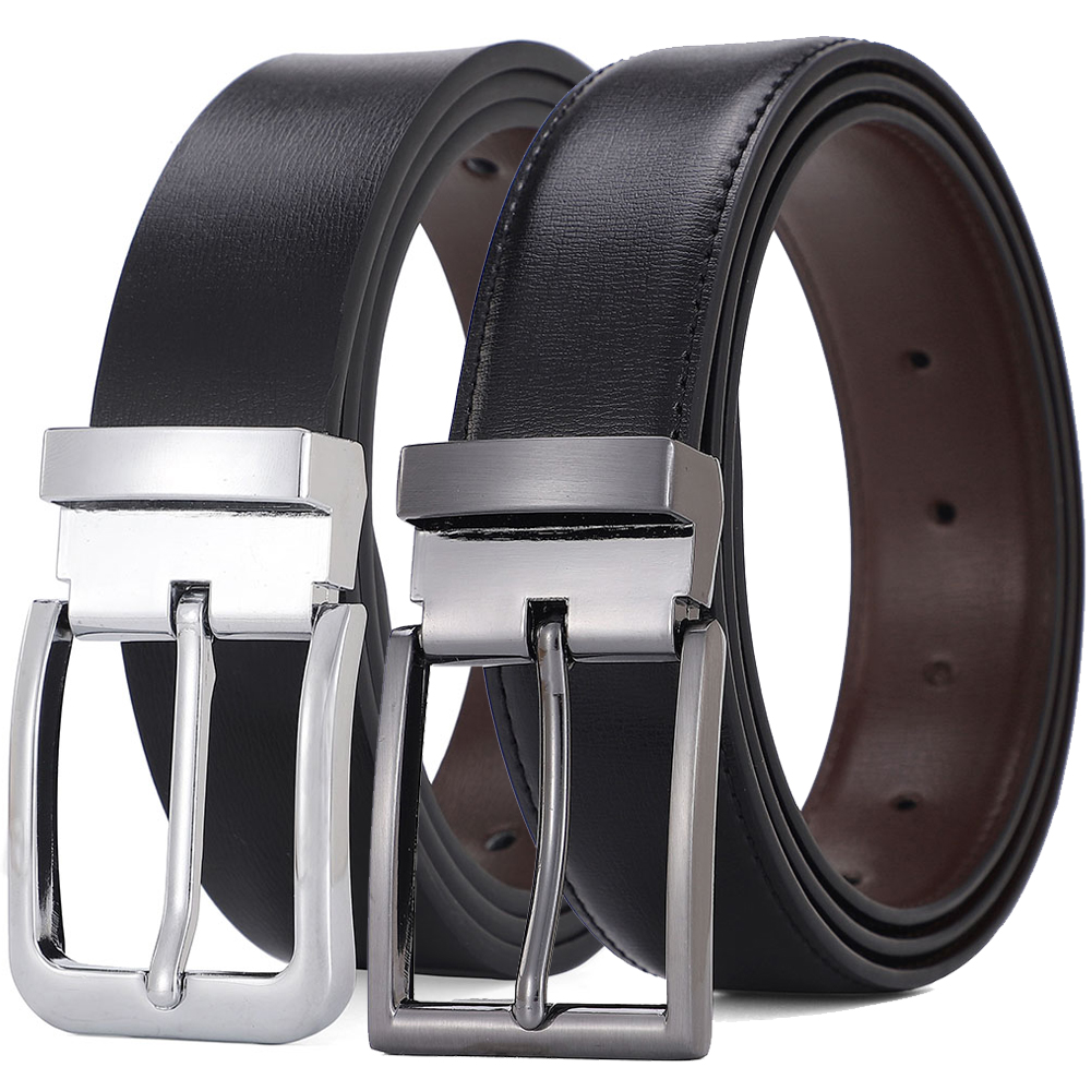 Pin Buckle Leather Belts for M - Leather Work Jeans บทวิจารณ์และราคา