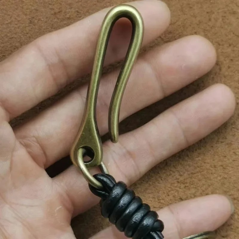 Handwoven Genuine Leather Key  - Leatherwork Ruler บทวิจารณ์และราคา