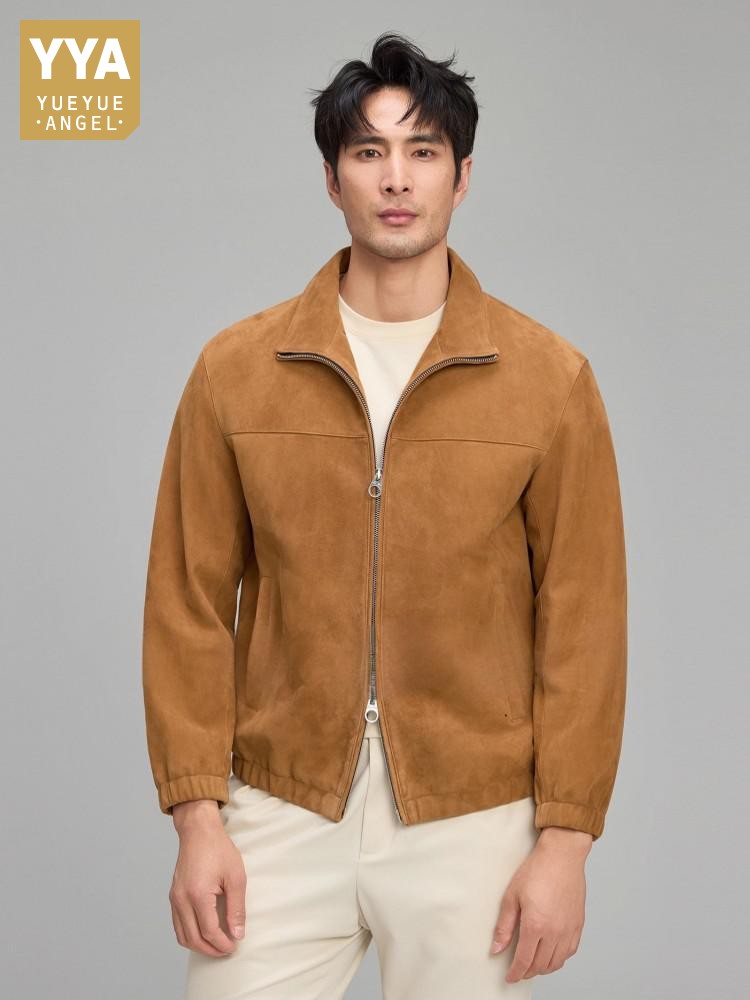 Luxury Mens Soft Natural Suede - Leather Work For Kids บทวิจารณ์และราคา